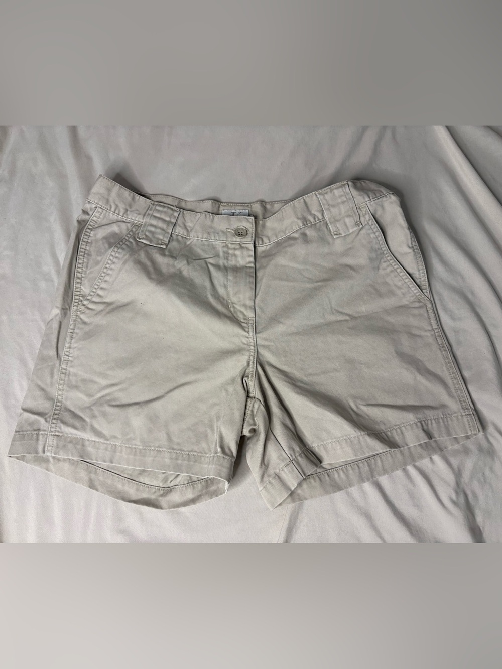 Calvin Klein Jeans Light Beige Women's Bermuda Shorts